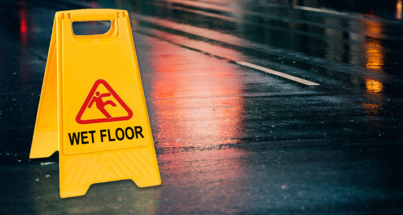 wet floor